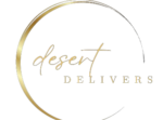 desert delivers logo, online grocery shopping